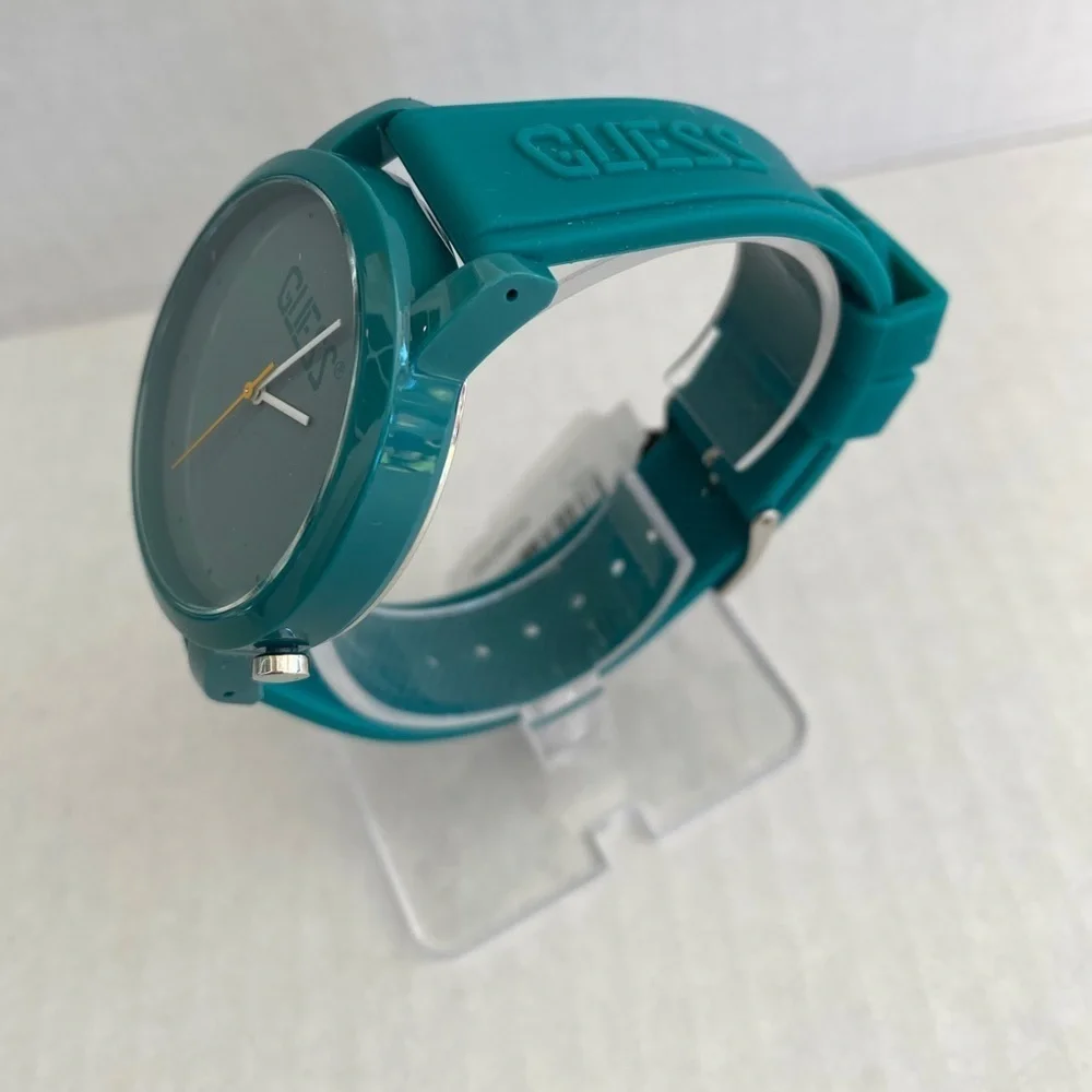 GUESS Blue Case Turquoise Silicone UNISEX Watch
